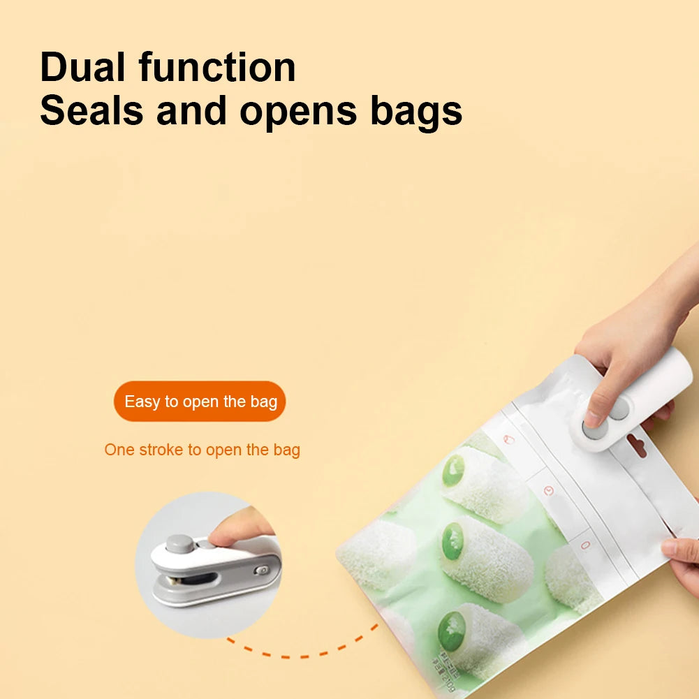 Mini Heat Bag Sealing Machine Rechargeable.