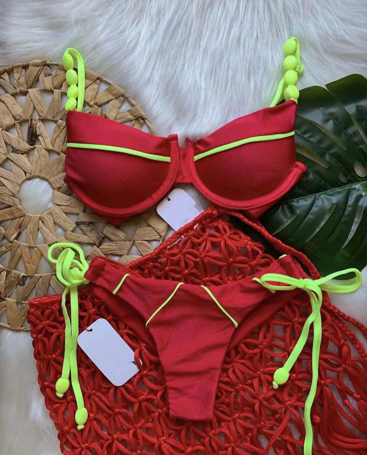 New Sexy Push up Bikini Set Swimsuit Women's low-waist Swimwear For Female Two Piece Beachwear 2023 Bathing Suit