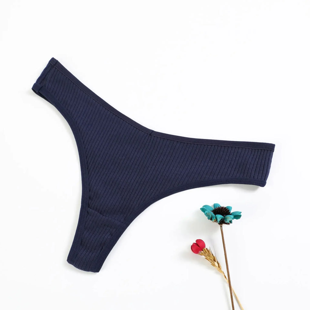 10Pcs/Set Women's New Thong Underwear Cotton Thread Underwear Fashionable Sexy Sports Pants Underwear Soft Comfortable Thong