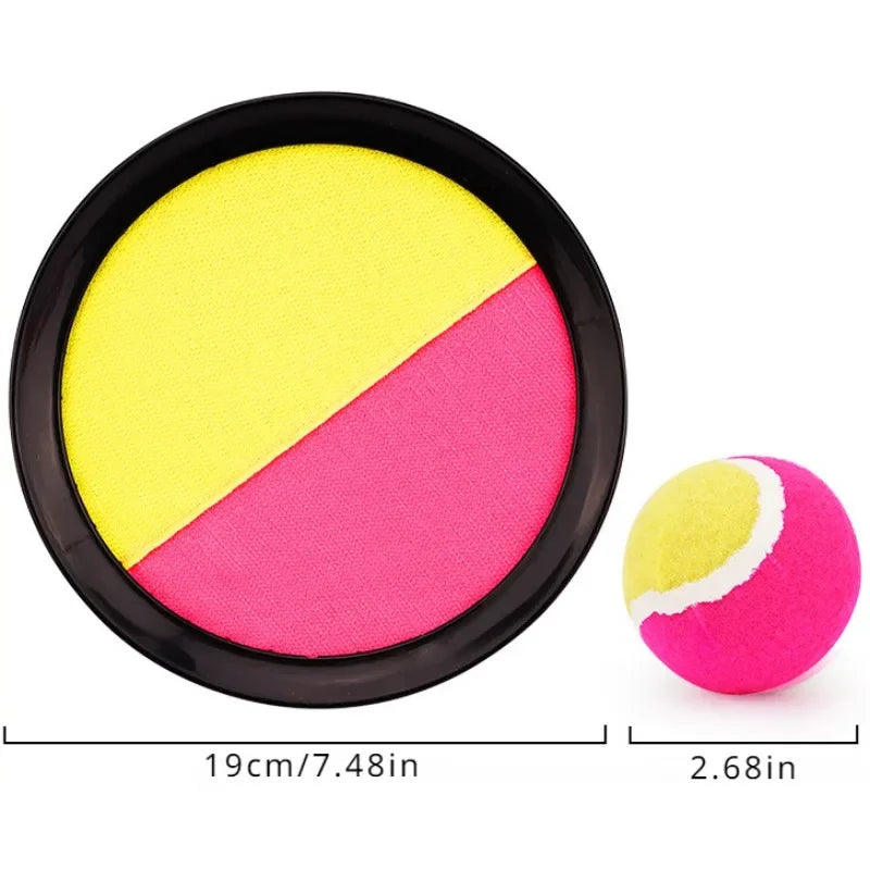 1 set of adhesive target holder for ball suction, throwing, throwing and receiving sports equipment, family interaction