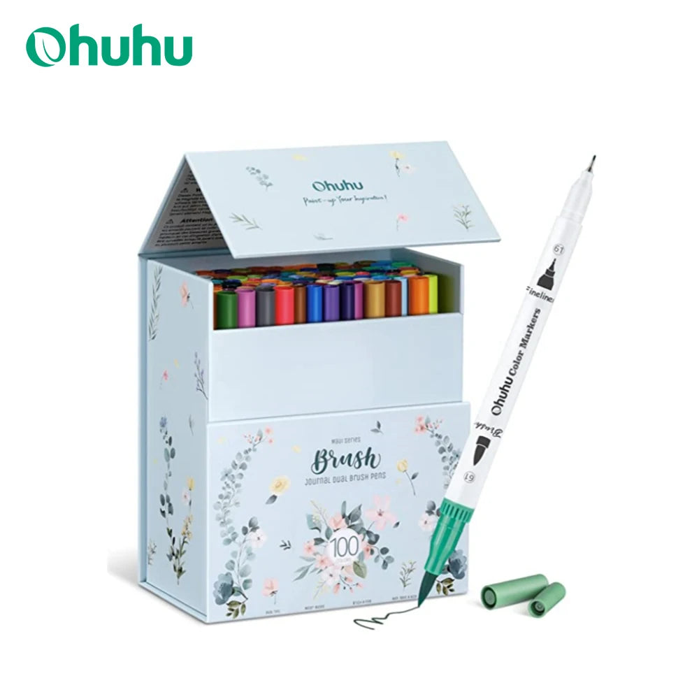 Ohuhu Art Markers Dual Tips.