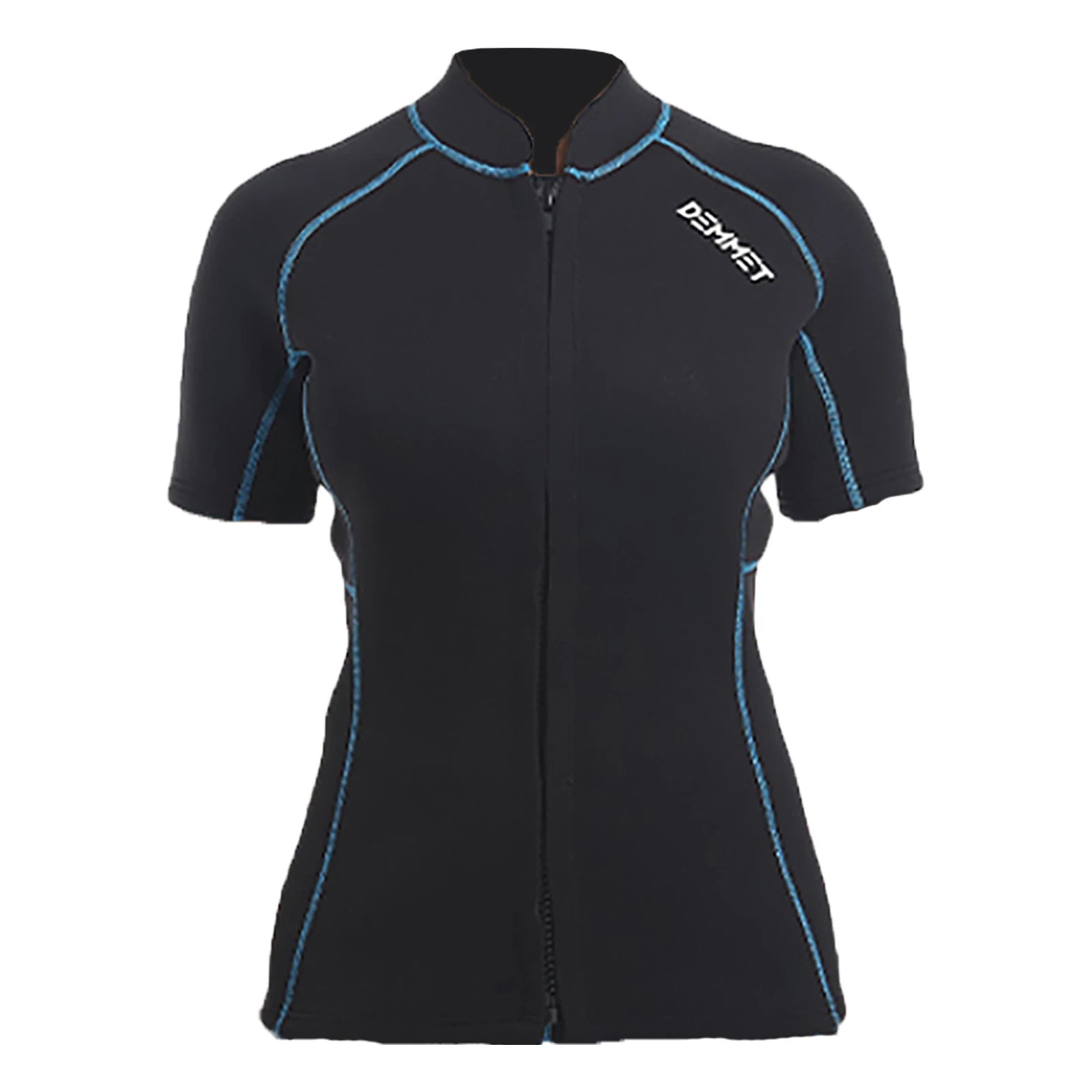 DEMMET 3MM Short Wetsuit Men Neoprene Diving Suit Split Sleeve