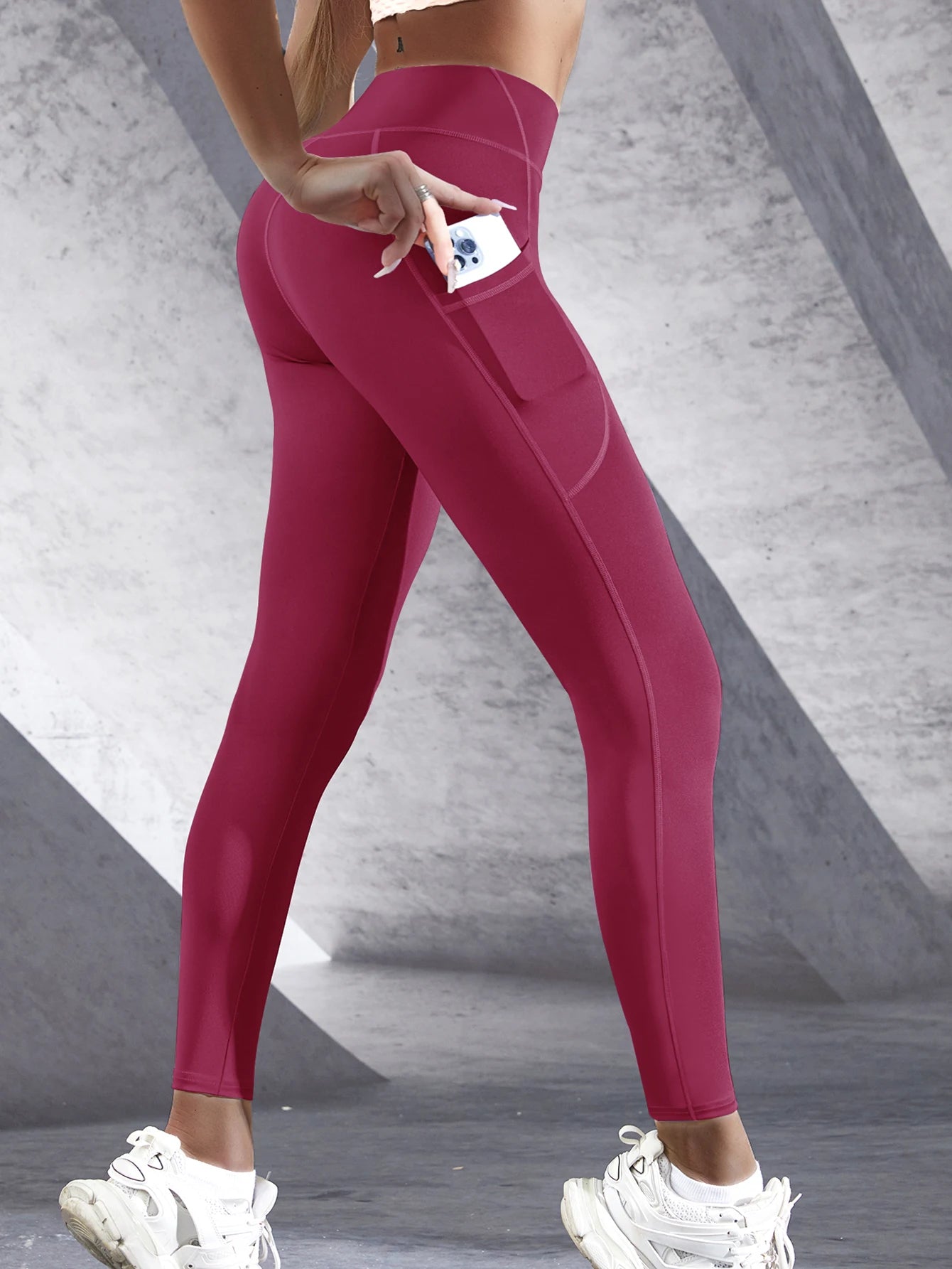 New High Waist Women's Leggings Stretch Yoga Pants Tights
