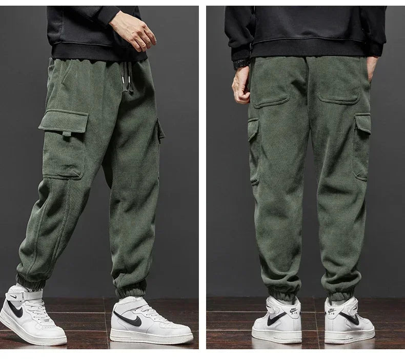 Spring Autumn New Style Elastic Waist Casual Pants