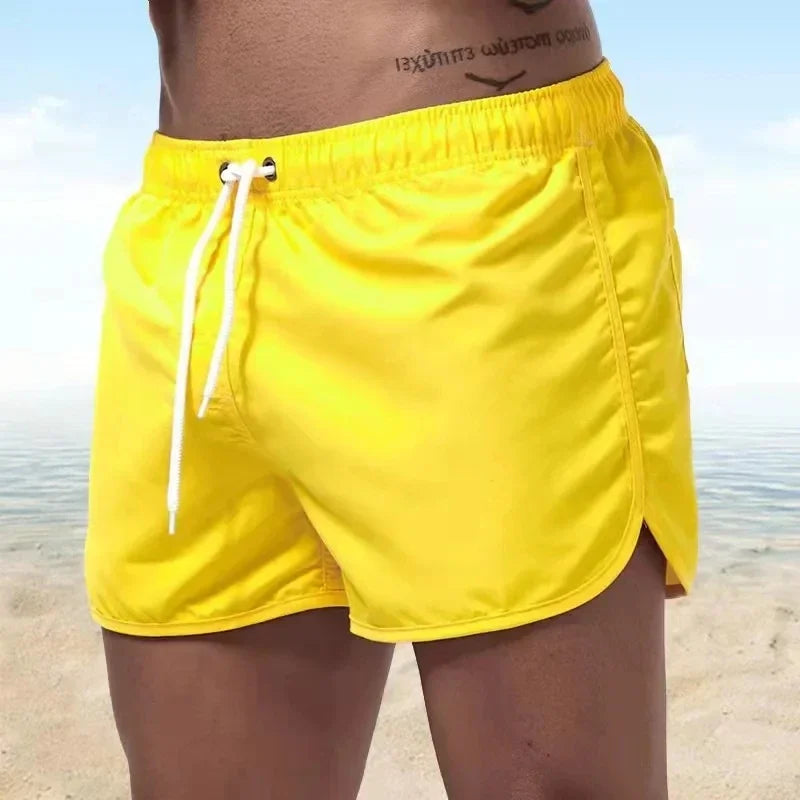men's Swimwear Low Waist Surfing Trunk swim short.