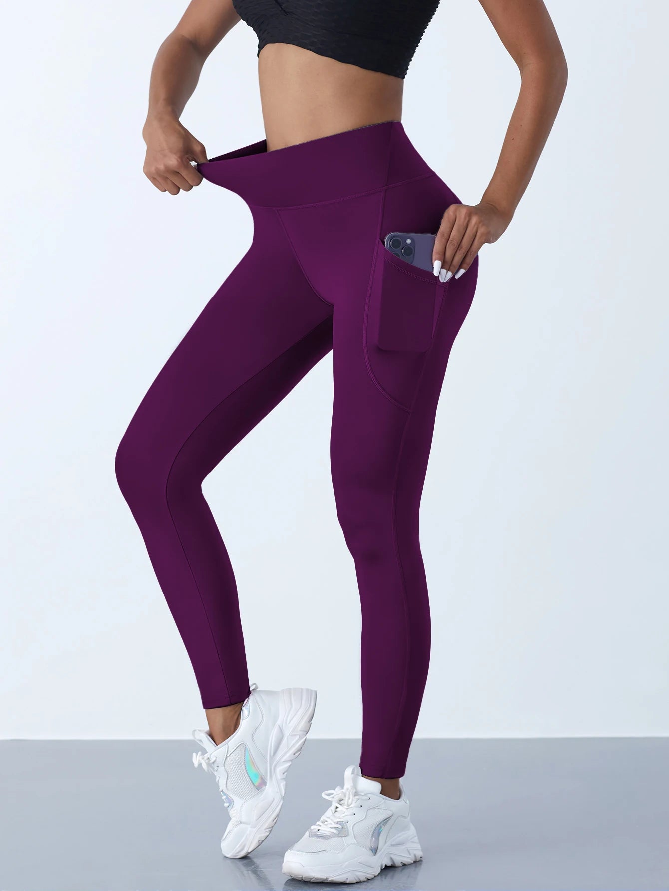 New High Waist Women's Leggings Stretch Yoga Pants Tights