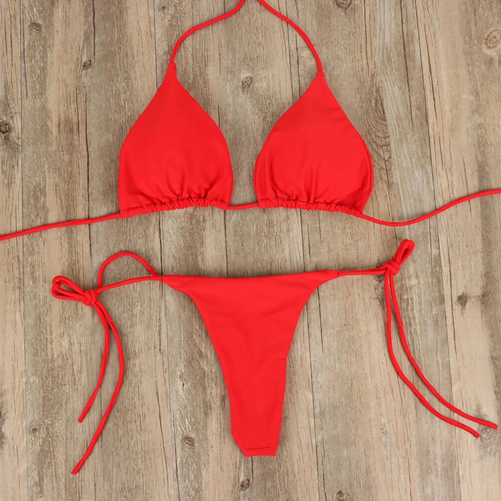 Sexy Bikini Set Summer Brazilian Swimsuit Thong Two Piece.