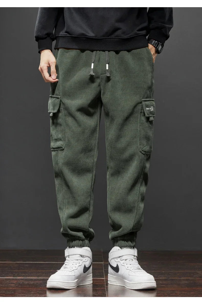 Spring Autumn New Style Elastic Waist Casual Pants