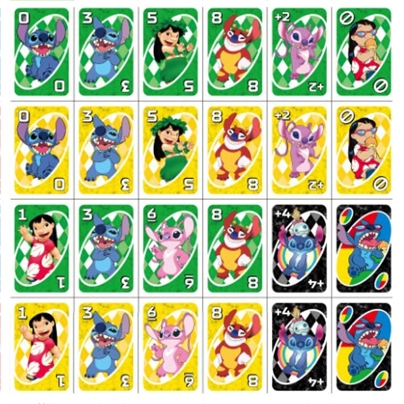 Mattel Games UNO Stitch Card Game