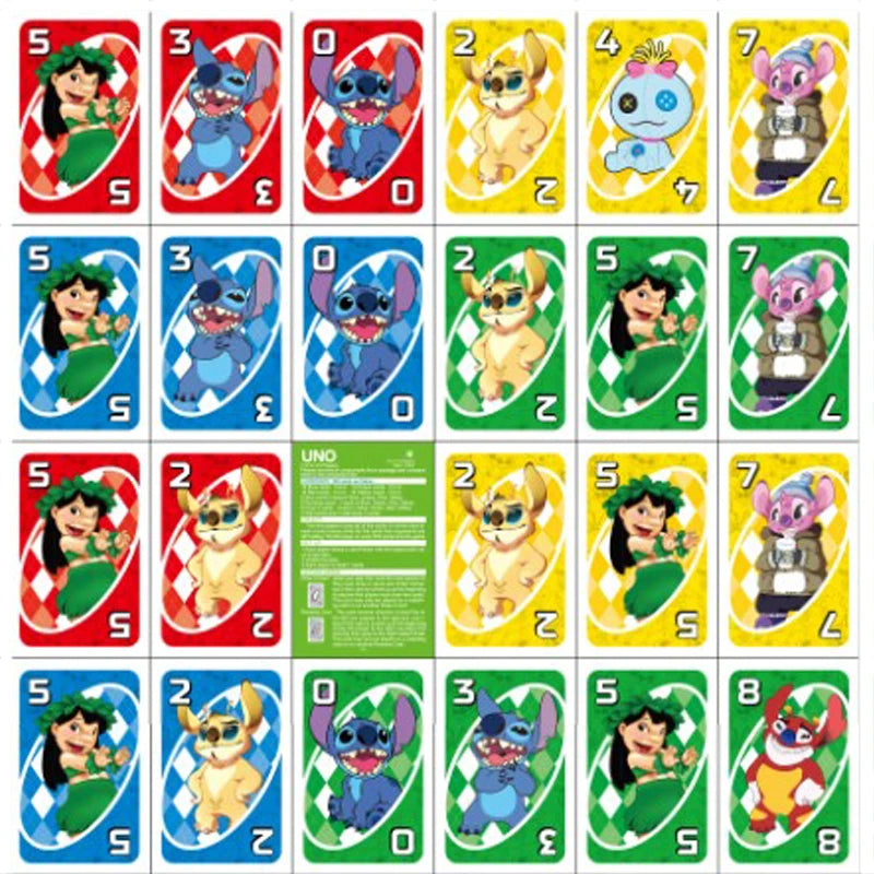 Mattel Games UNO Stitch Card Game