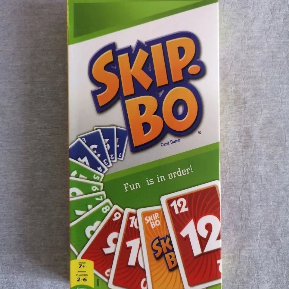 Games UNO SKIP BO Card Game (online product)