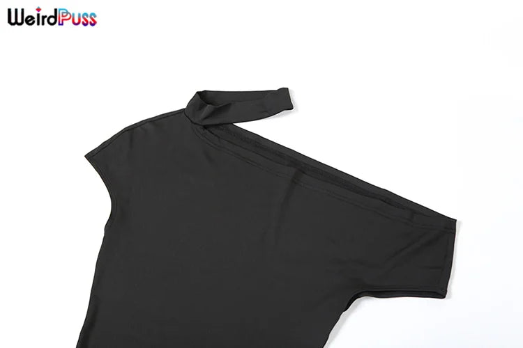 Incline Shoulder Dress