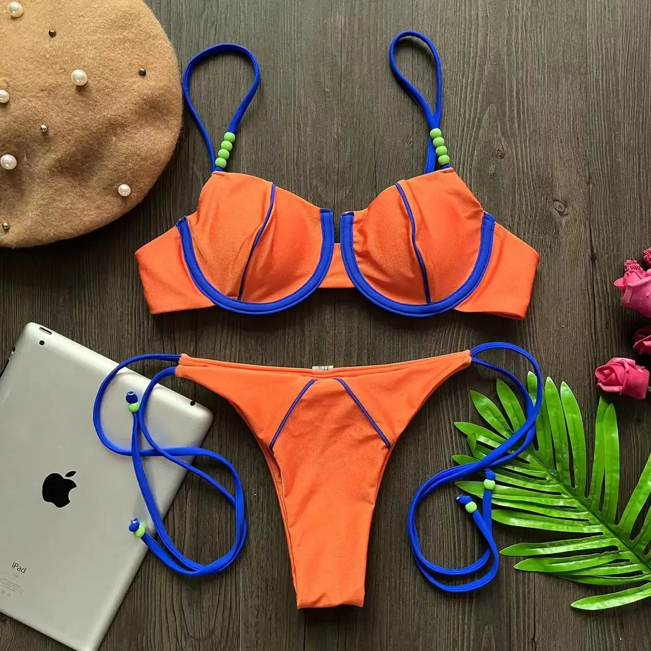 New Sexy Push up Bikini Set Swimsuit Women's low-waist Swimwear For Female Two Piece Beachwear 2023 Bathing Suit
