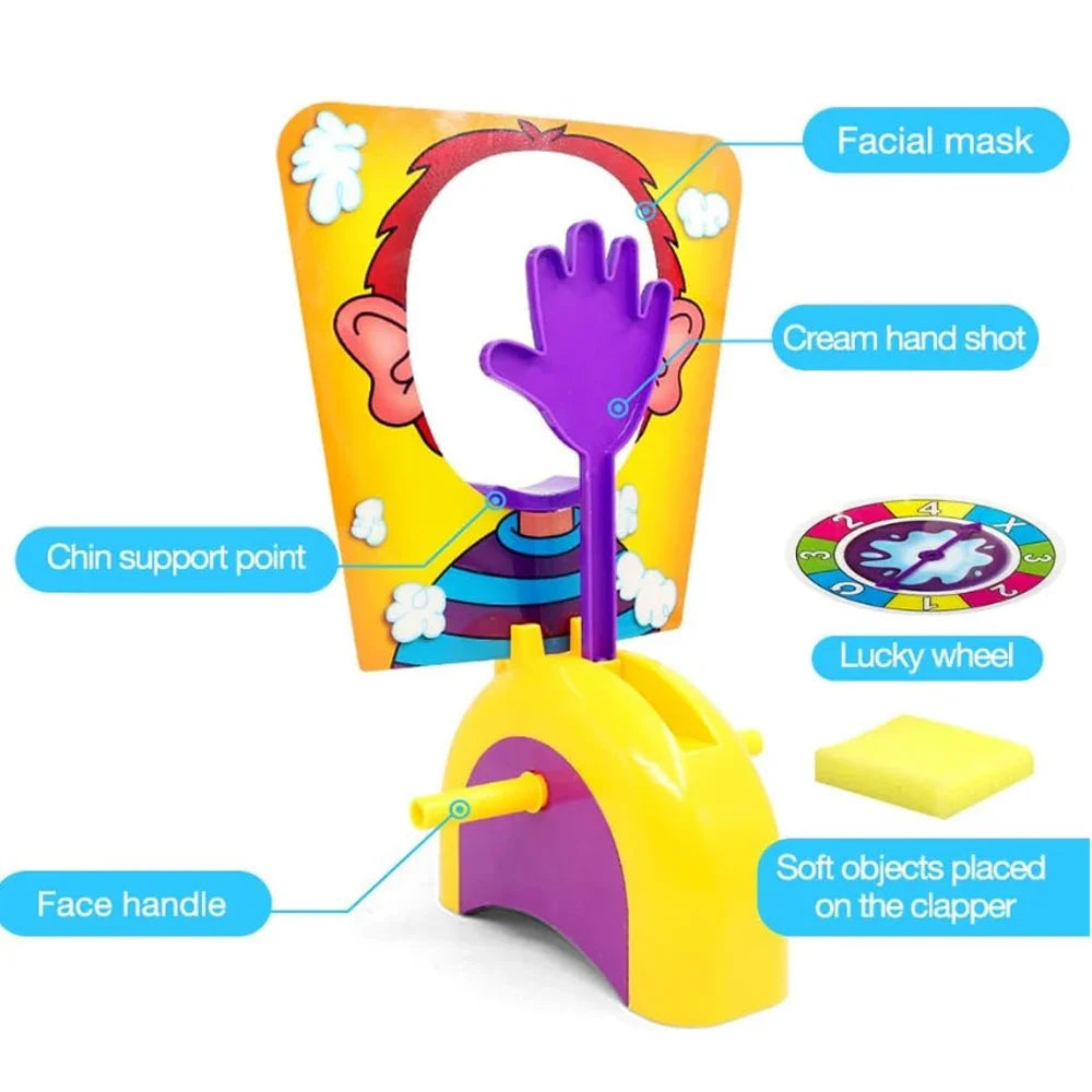 Pie Face Game - Whipped Cream in the Face Family Board Game