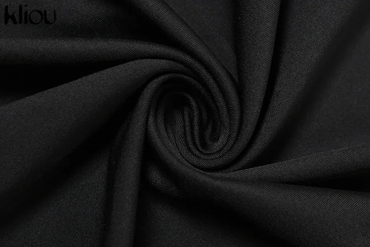 Kliou Ribbons Women Long Dress