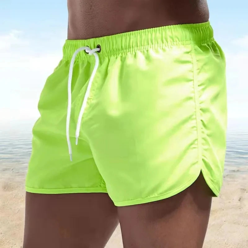 men's Swimwear Low Waist Surfing Trunk swim short.