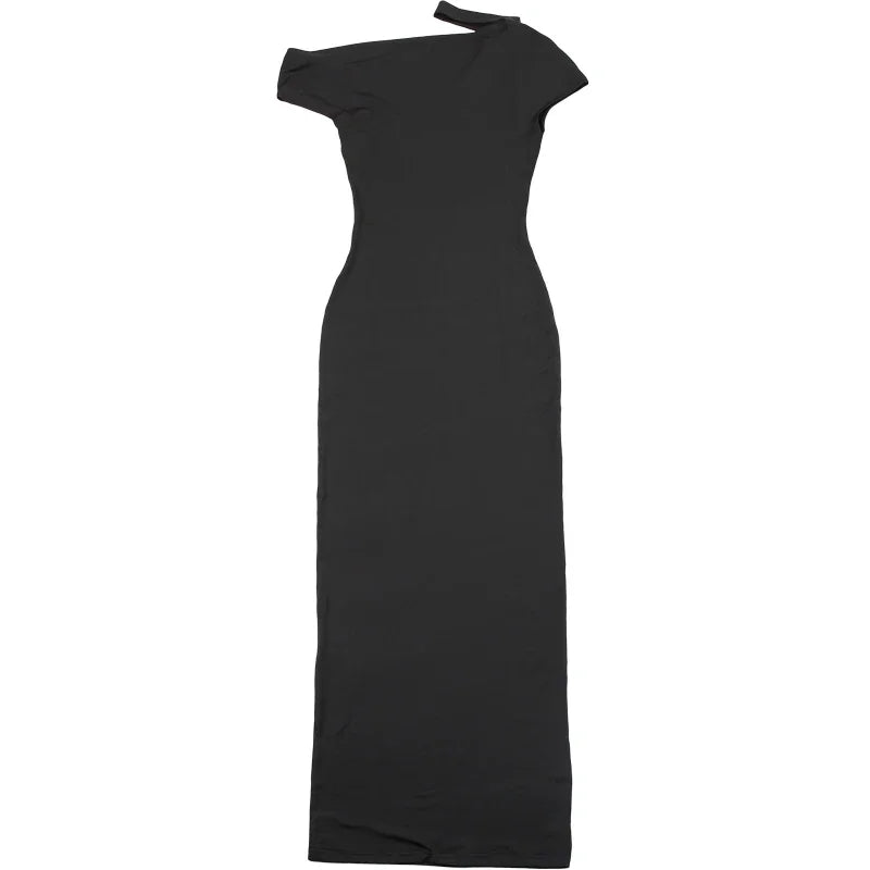 Incline Shoulder Dress