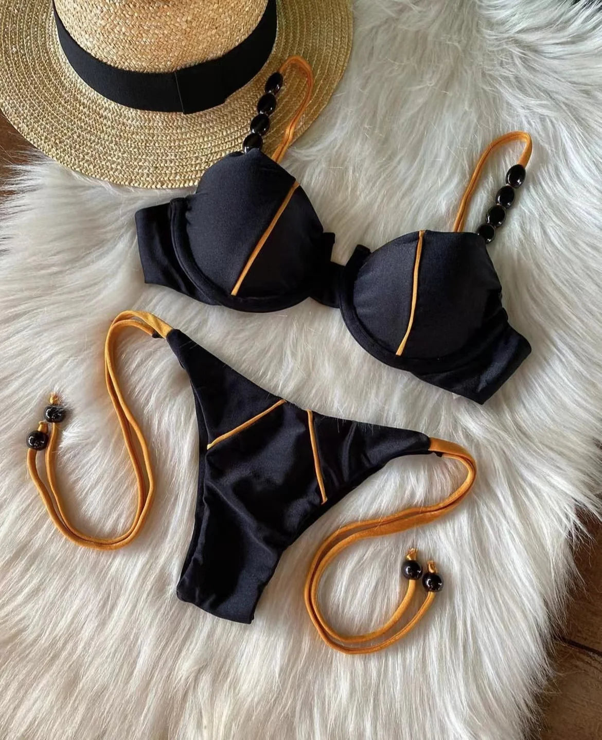 New Sexy Push up Bikini Set Swimsuit Women's low-waist Swimwear For Female Two Piece Beachwear 2023 Bathing Suit