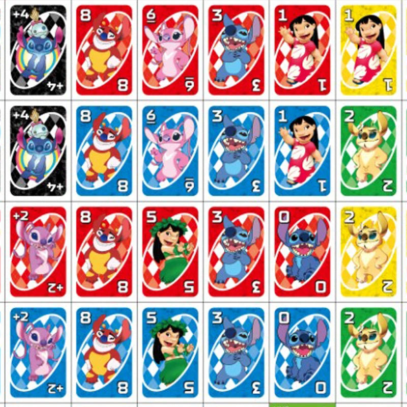 Mattel Games UNO Stitch Card Game