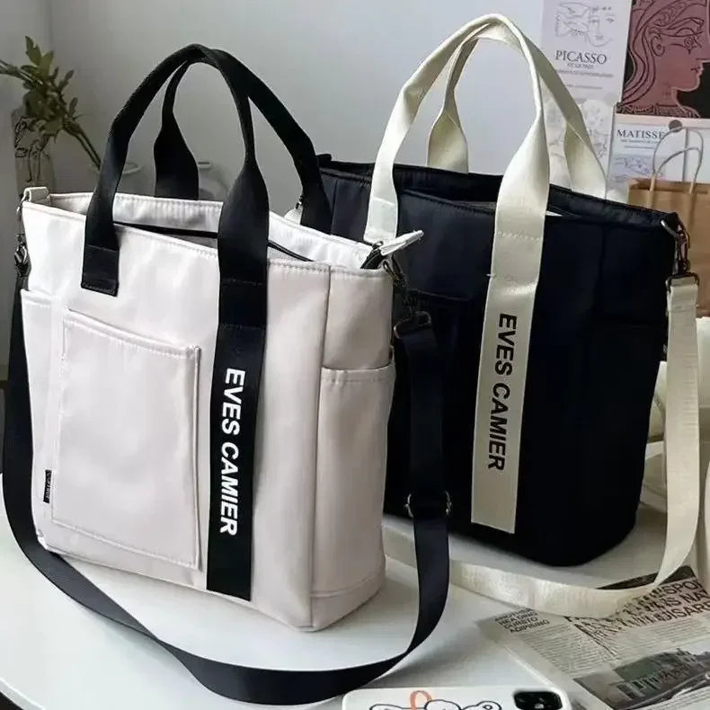 New Casual Tote Large Capacity Shoulder Bag Nylon Waterproof.