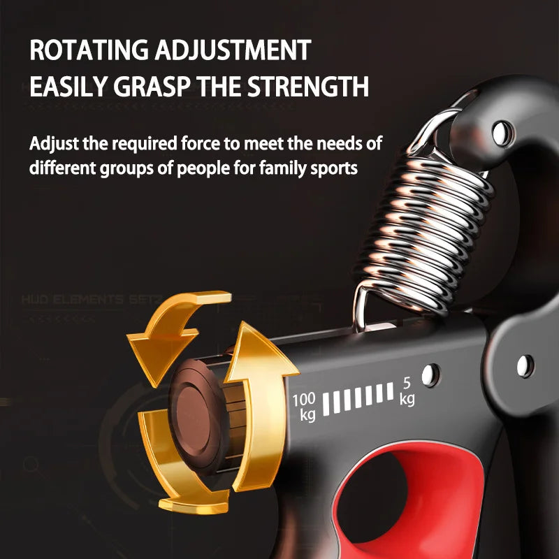 5-60/100/150kg Grip Strength Gym Wrist Expander Hand Strengthener