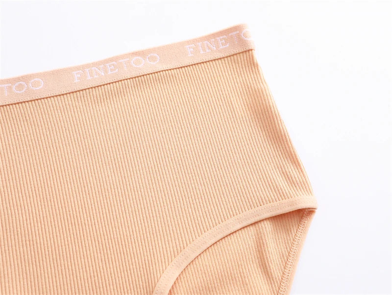 3Pcs Plus Size Cotton Underwear