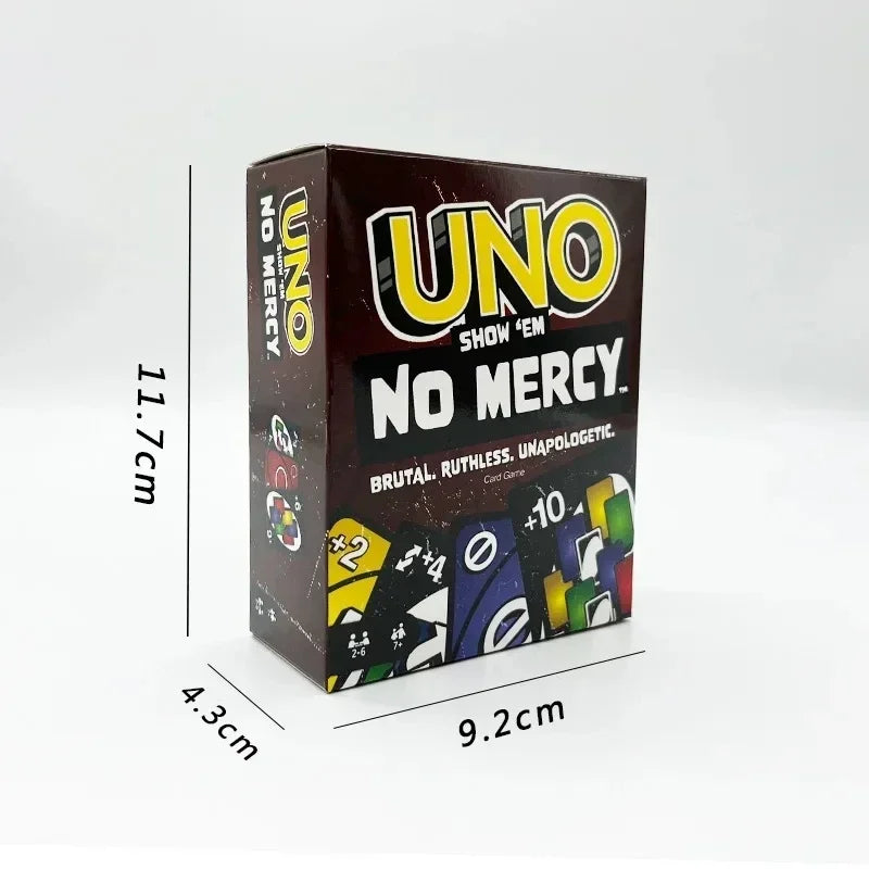 Games UNO NO MERCY Card Game (overseas product)