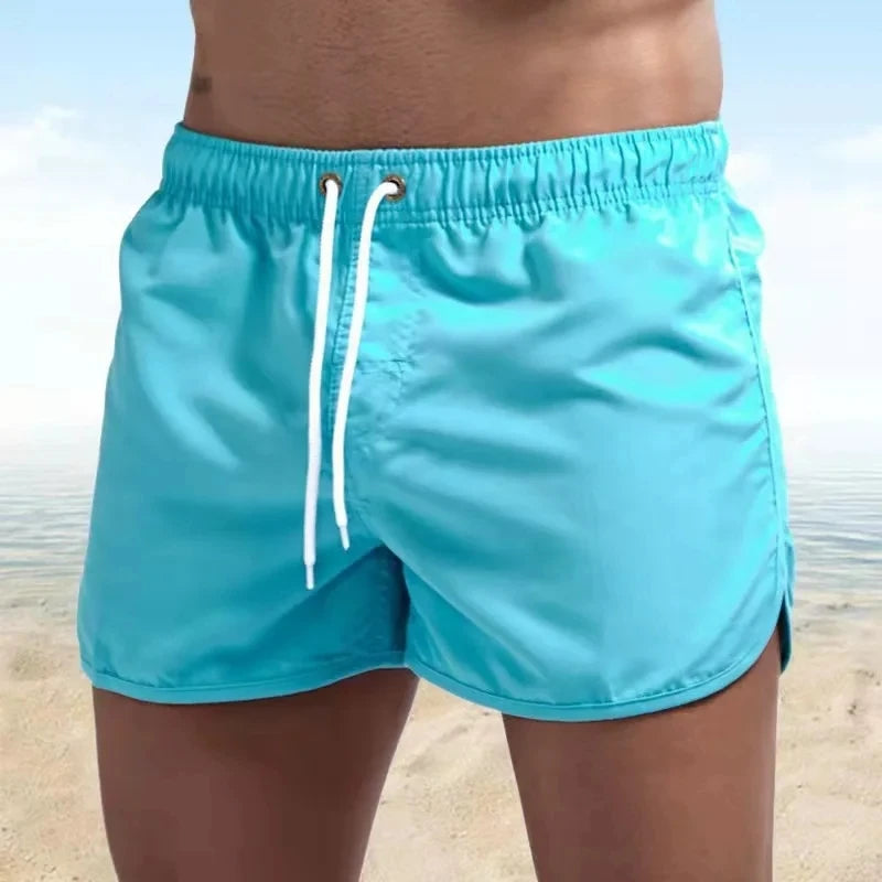 men's Swimwear Low Waist Surfing Trunk swim short.