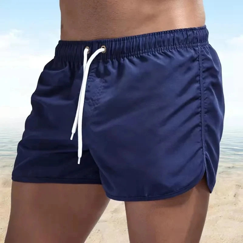 men's Swimwear Low Waist Surfing Trunk swim short.