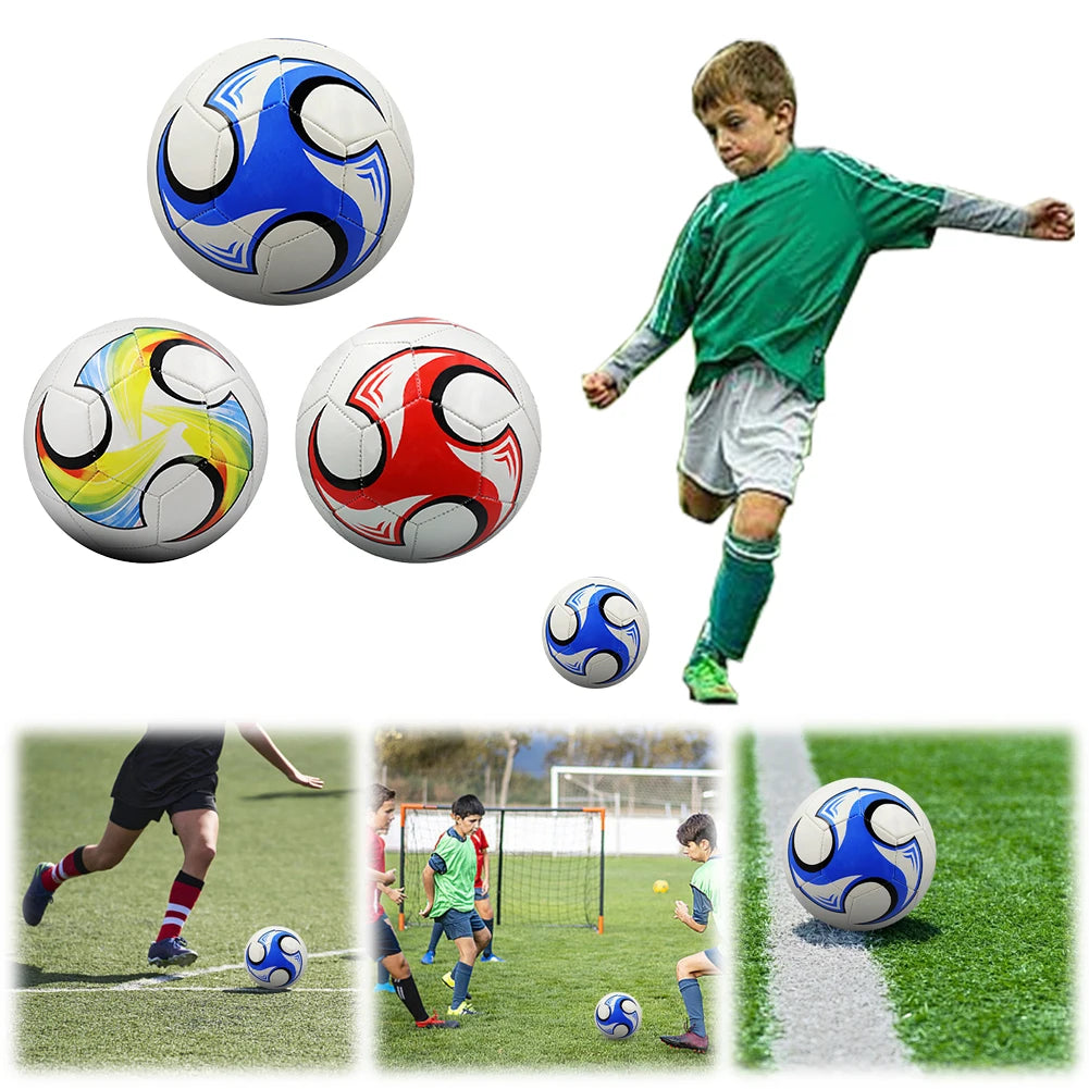 Size 5 Machine Stitched Football Waterproof Match Training Football PVC Professional Soccer Ball for Outdoor Sports