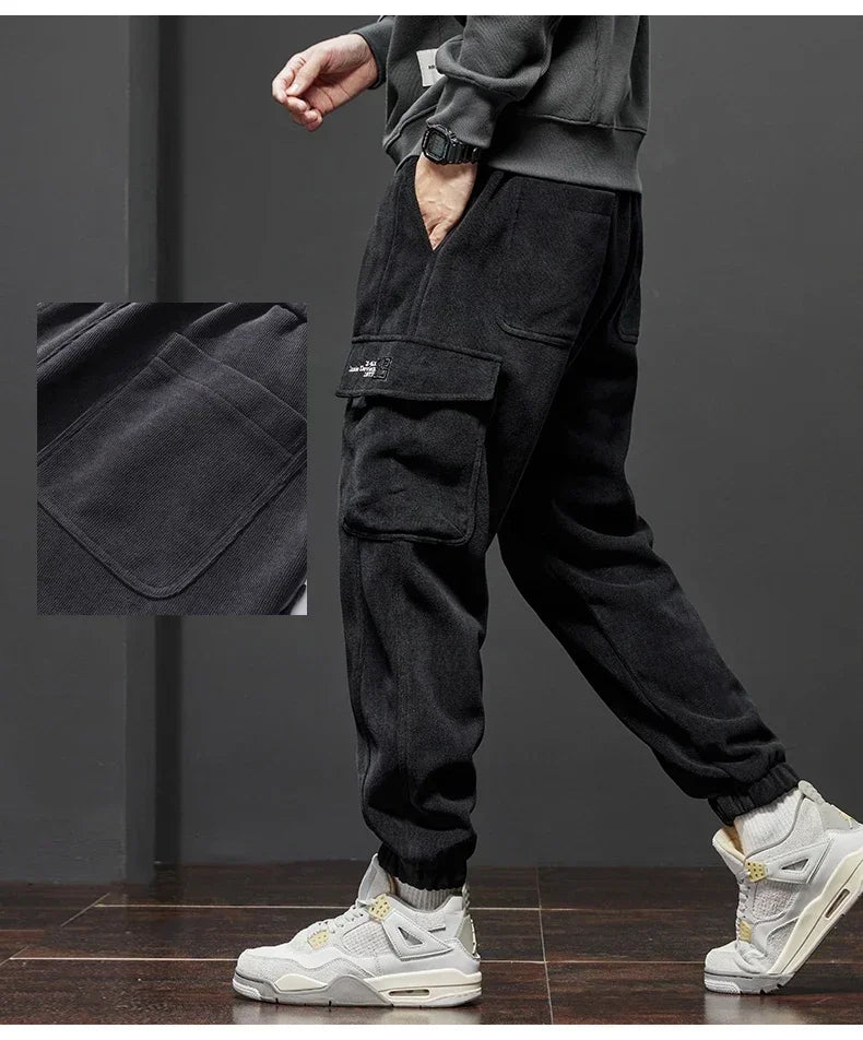 Spring Autumn New Style Elastic Waist Casual Pants
