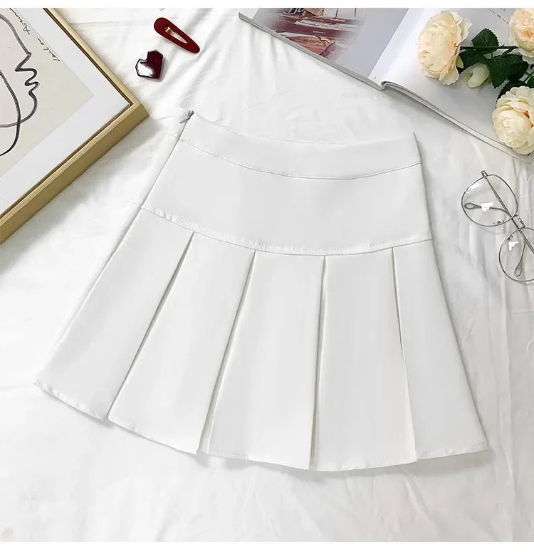 Grey High-waisted Mini Dress