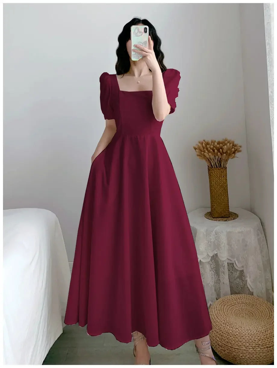 Slim Fit Women White Dress