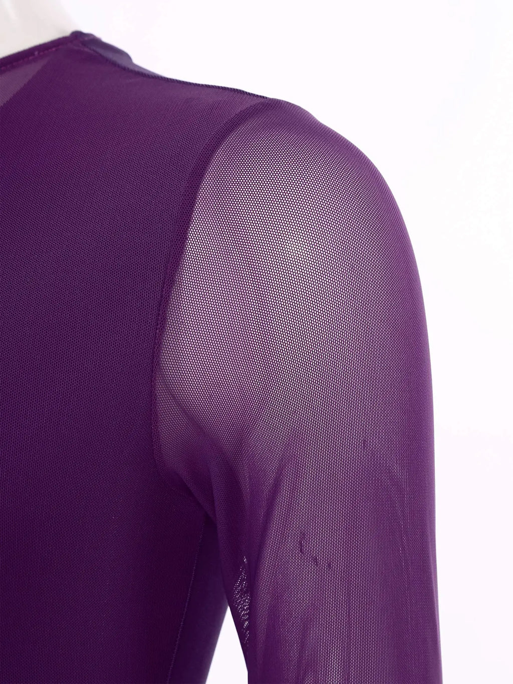 Women One Shoulder Long Sleeve Ballet Dance