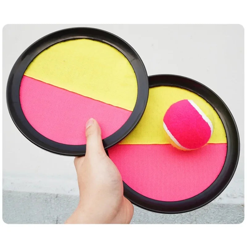 1 set of adhesive target holder for ball suction, throwing, throwing and receiving sports equipment, family interaction