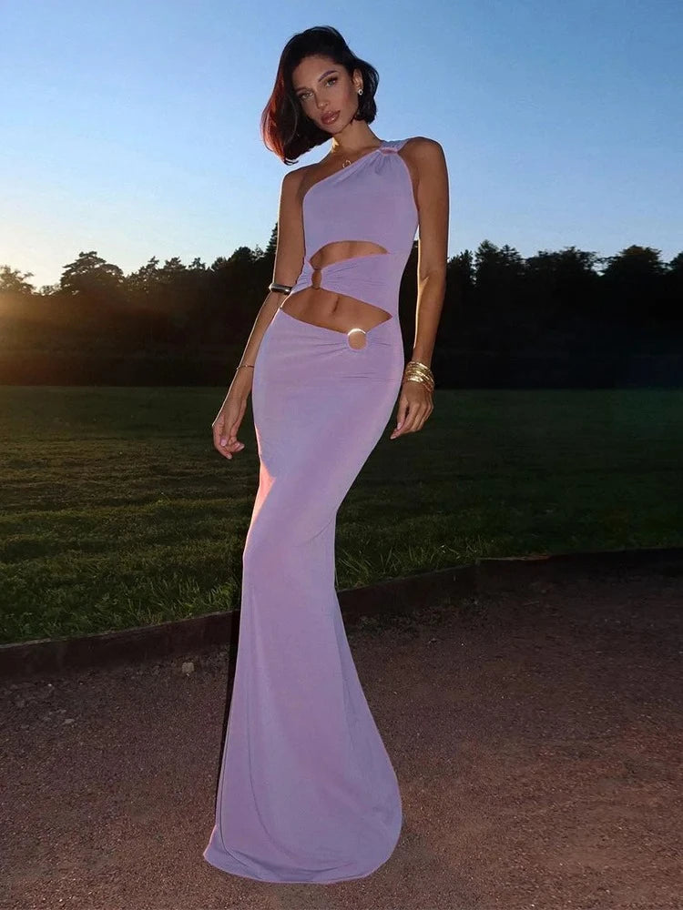 Weird Puss Irregular Hollow Dress