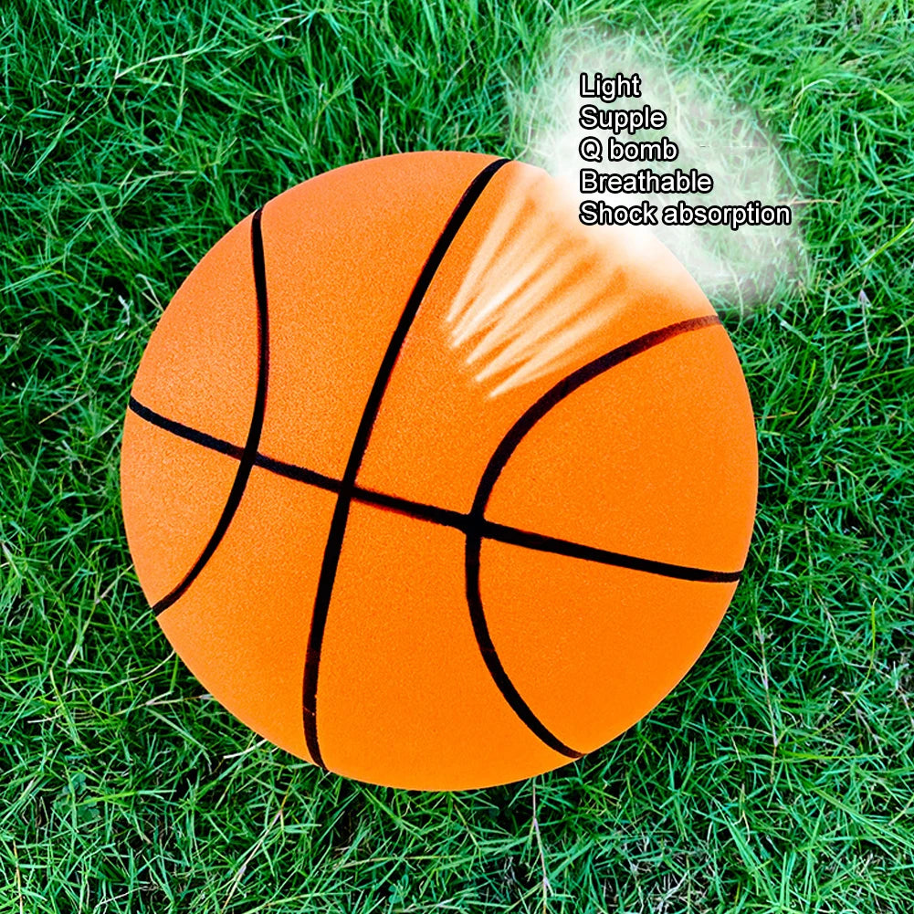 18/21/24cm Easy Grip Silent Ball Size 3/5/7 Silent Basketball