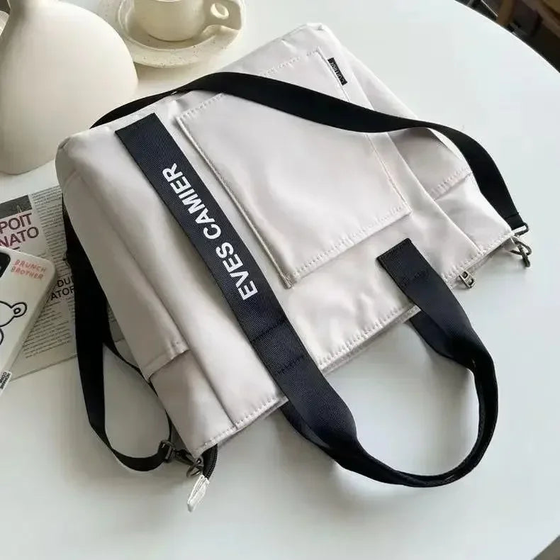 New Casual Tote Large Capacity Shoulder Bag Nylon Waterproof.