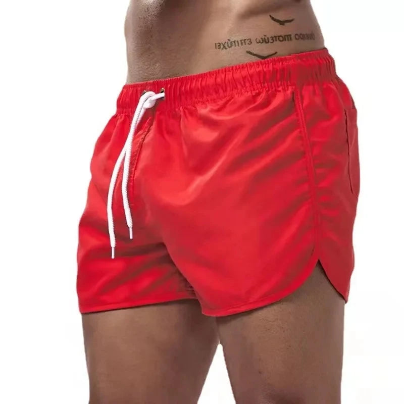 men's Swimwear Low Waist Surfing Trunk swim short.