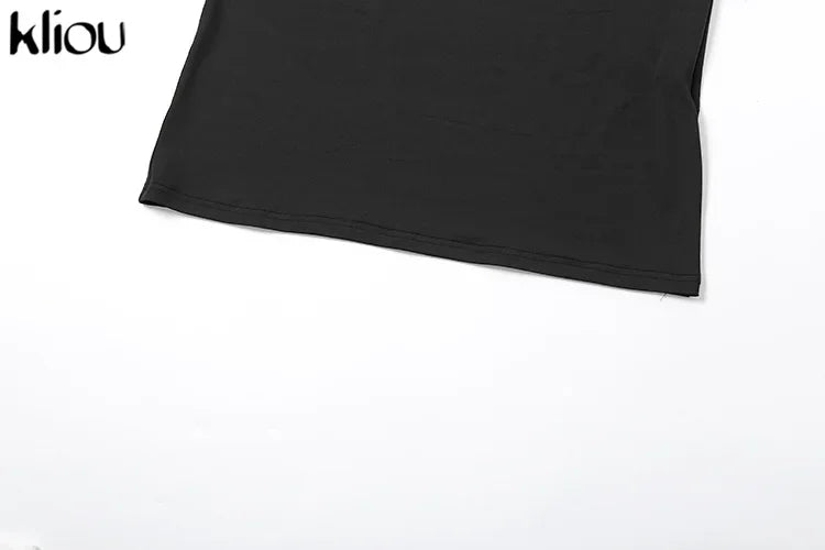 Kliou Ribbons Women Long Dress