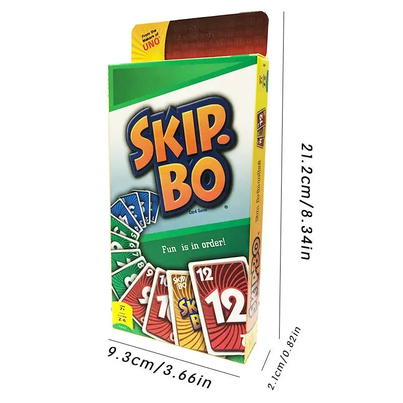 Games UNO SKIP BO Card Game (online product)