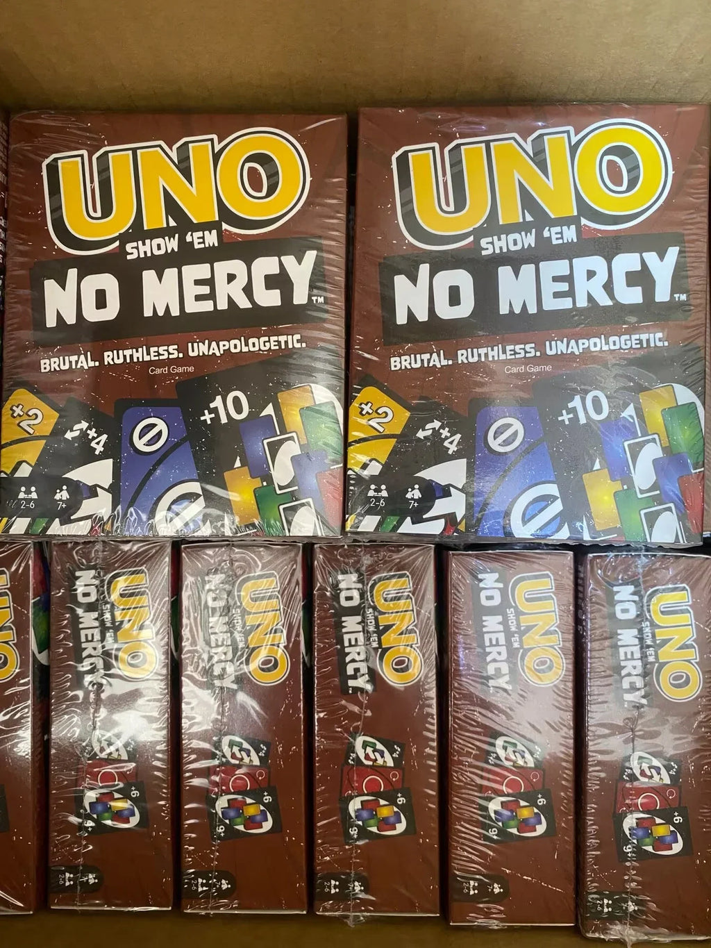 NEW Uno No mercy Game Board Games2025