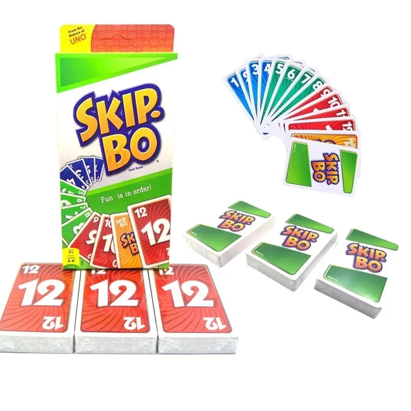 Games UNO SKIP BO Card Game (online product)
