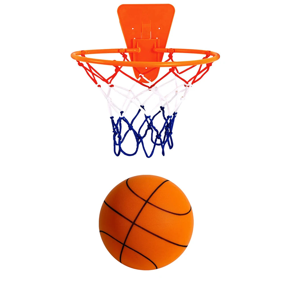 18/21/24cm Easy Grip Silent Ball Size 3/5/7 Silent Basketball