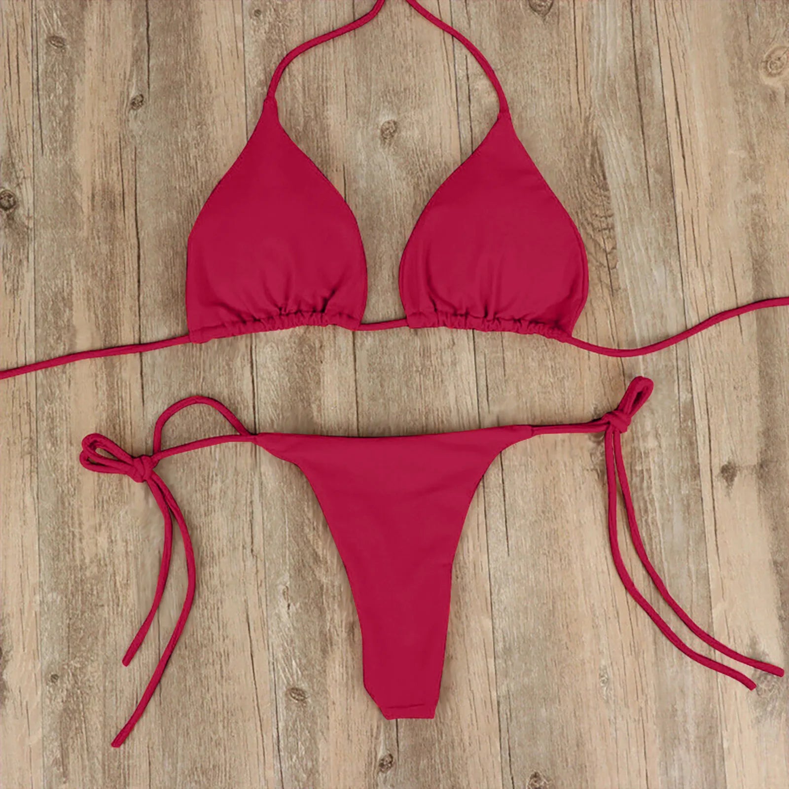 Sexy Bikini Set Summer Brazilian Swimsuit Thong Two Piece.