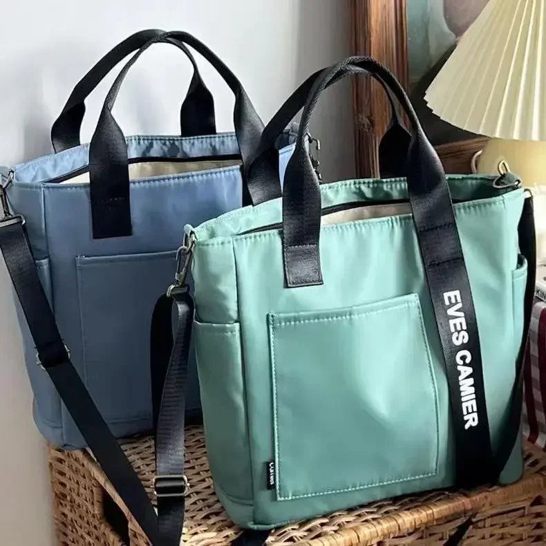 New Casual Tote Large Capacity Shoulder Bag Nylon Waterproof.