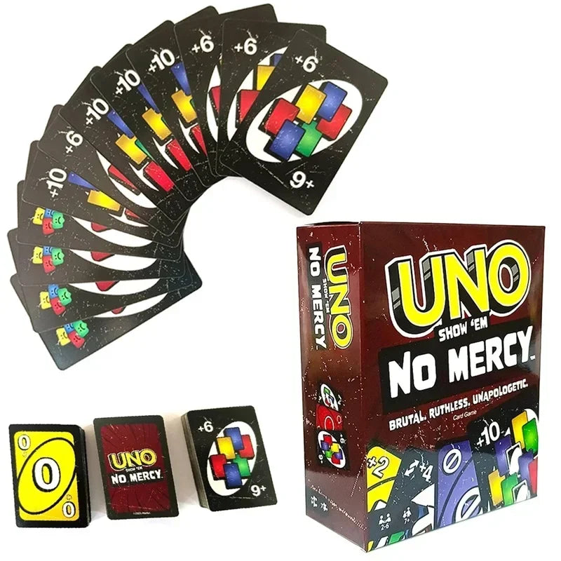 Games UNO NO MERCY Card Game (overseas product)