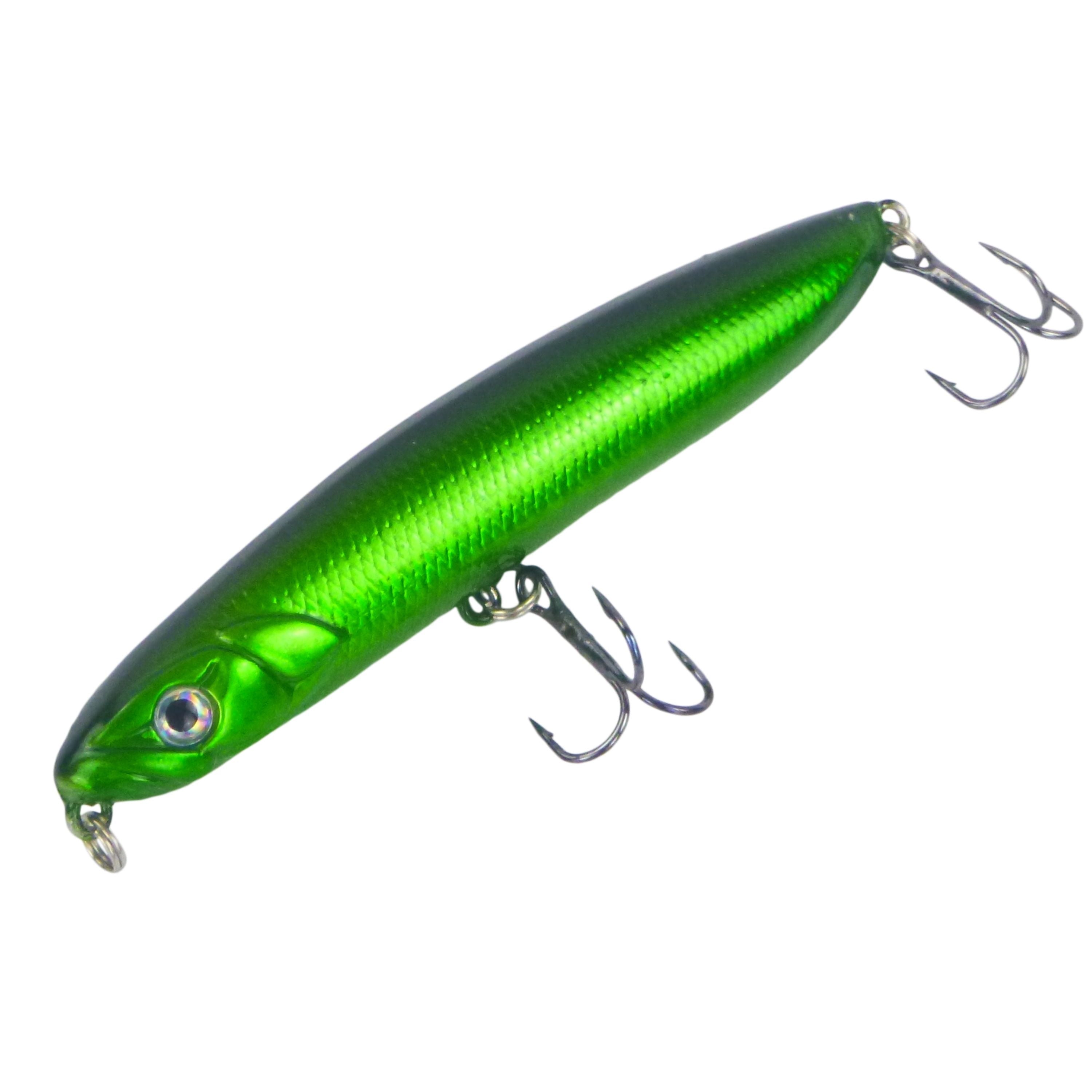 Toppu Mizzu Stickbait, 95mm, Green Scad-0