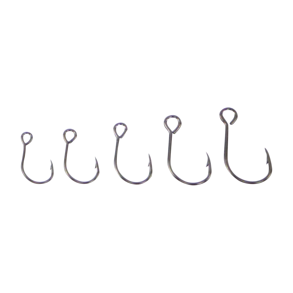 Swimerz Big Eye Inline Lure Hooks, Size 4, 10 Pack-0