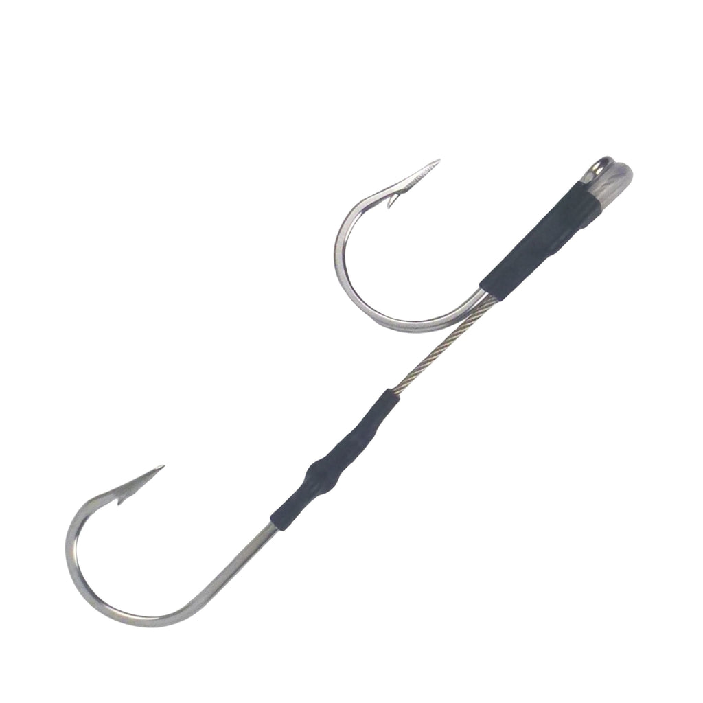 Swimerz Jigging & Trolling Hooks, Inline Double, 6/0, Qty 3-0